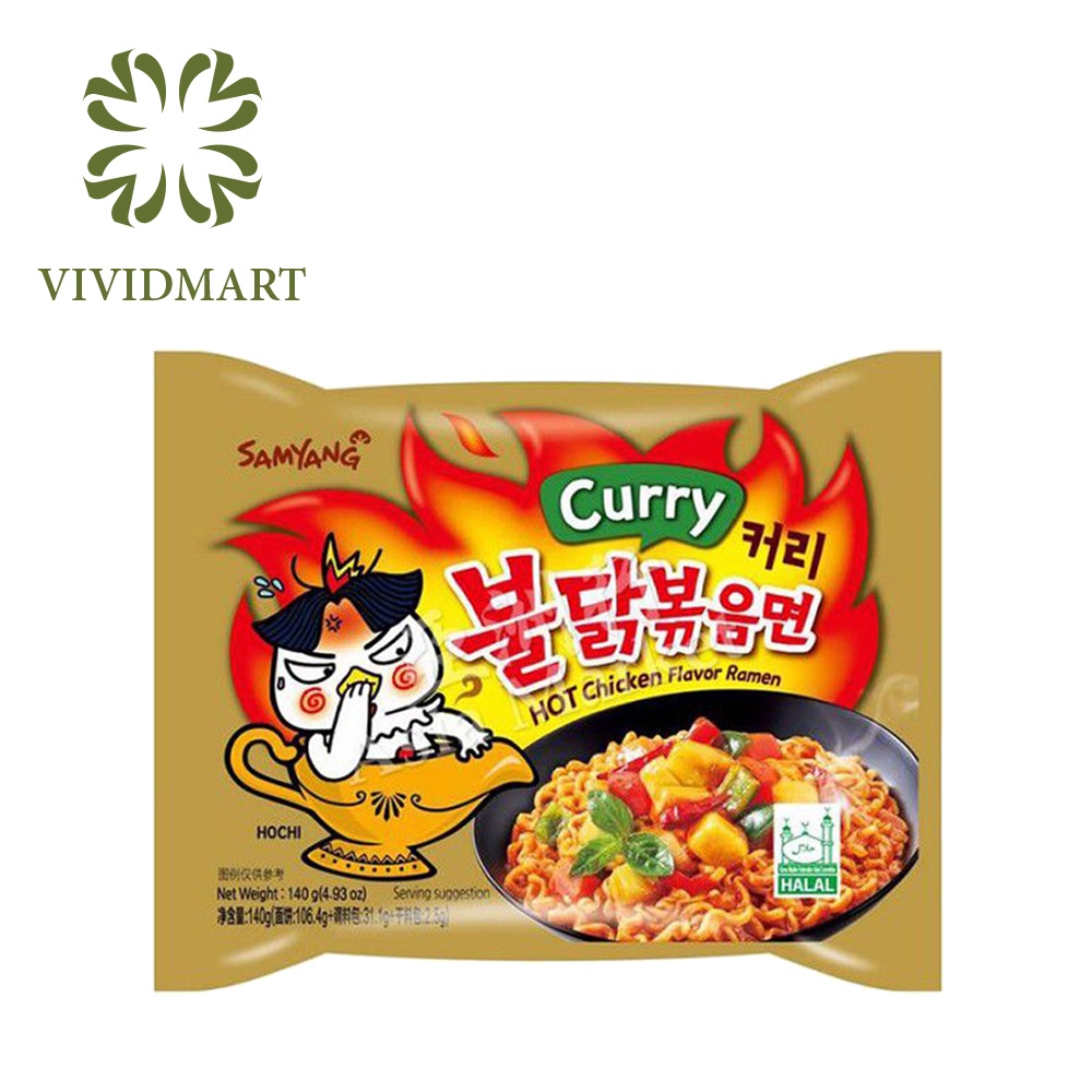 Góilẻ MÌ KHÔ GÀ CAY SAMYANG HQ 9VỊ: TRUYỀN THỐNG, CÀ RI CURRY, CỰC CAY, NƯỚC, KIM CHI, PHOMAI, SỐT KEM Ý CREAM CARBONARA