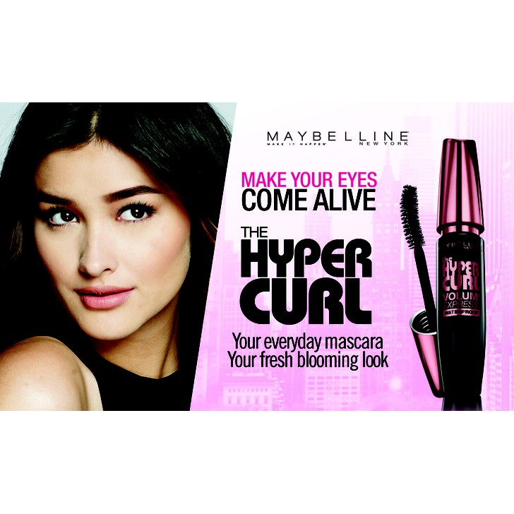 Mascara Dài Mi và Cong Mi Maybelline New York Hyper Curl Waterproof Chuốt Mi Đen Không Lem Không Trôi  9.2ml | BigBuy360 - bigbuy360.vn