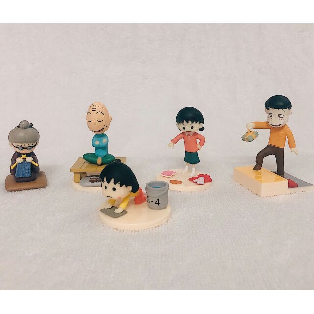 Mô hình nhóc Maruko và gia đình