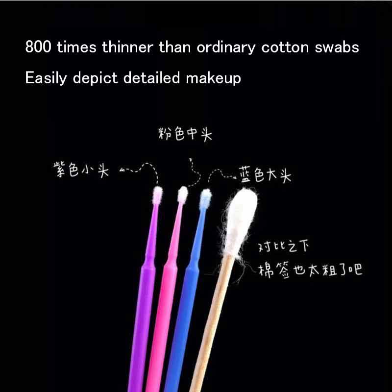 Set 100 tăm bông nano siêu mịn dùng một lần đa năng