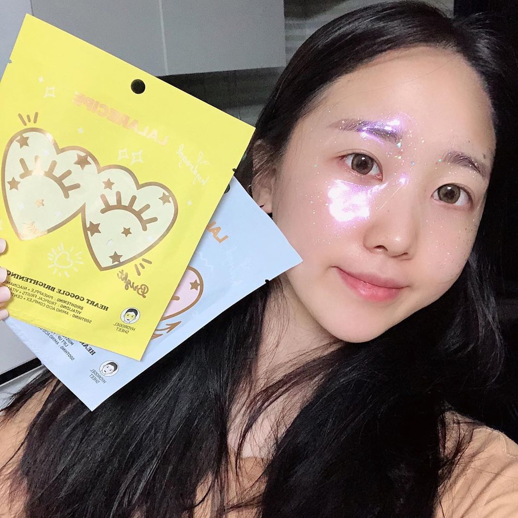 Mặt Nạ Cấp Ẩm Vùng Mắt Và Má Lalarecipe Heart Goggle Moisture Mask 7g | BigBuy360 - bigbuy360.vn