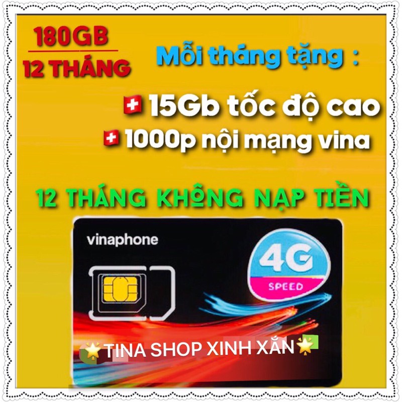 SIM VINA VÀO MẠNG 12 THÁNG KHÔNG NẠP TIỀN