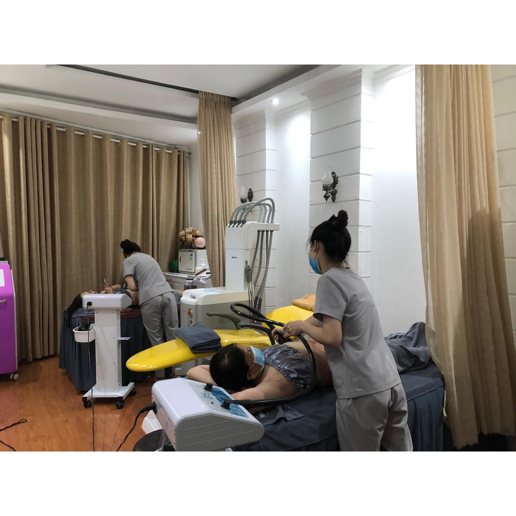 HCM  - Tắm Trắng Sữa non kết hợp máy phi thuyền