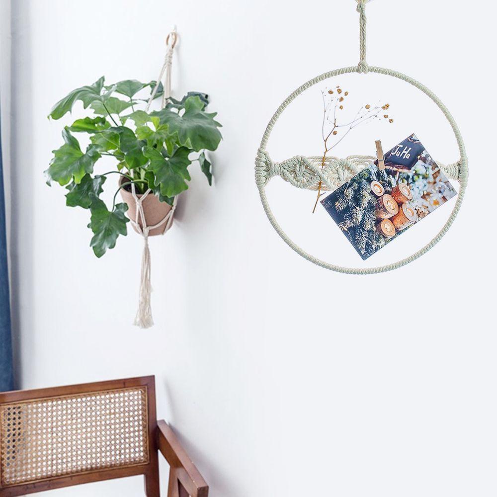 Thảm Treo Tường Trang Trí Phòng Khách / Phòng Ngủ Phong Cách Boho|Kẹp Ảnh Chuyên Dụng Chất Lượng