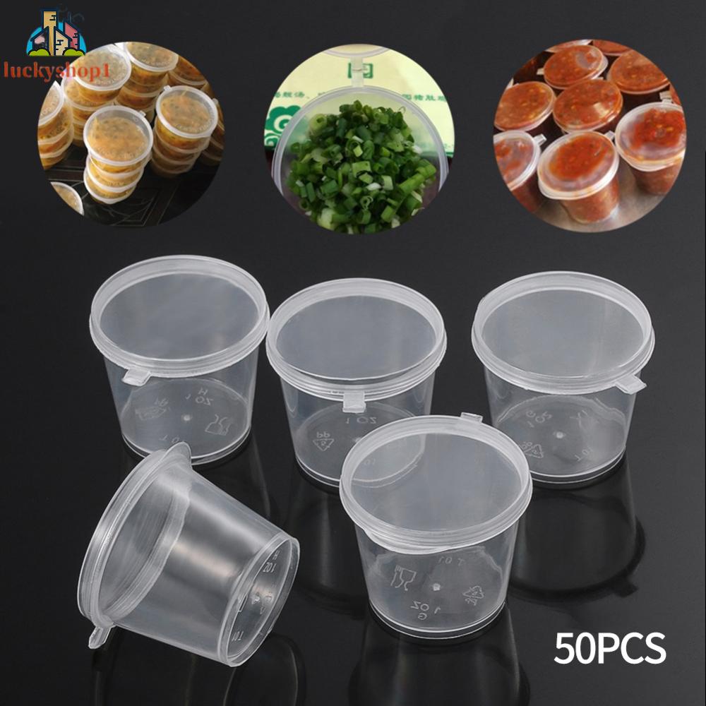 Hộp Đựng Nước Sốt / Mỹ Phẩm Hình Tròn Chống Rò Rỉ Tiện Dụng