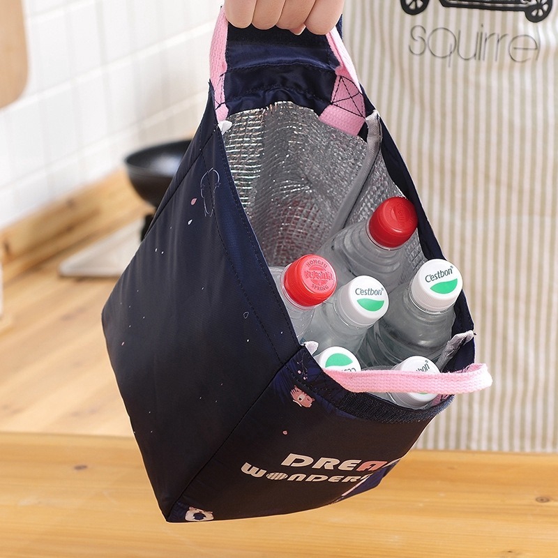 Insulated bag for students with large capacity