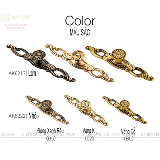 Tay nắm tủ, Tay co tủ nội thất tân cổ điển AK6222