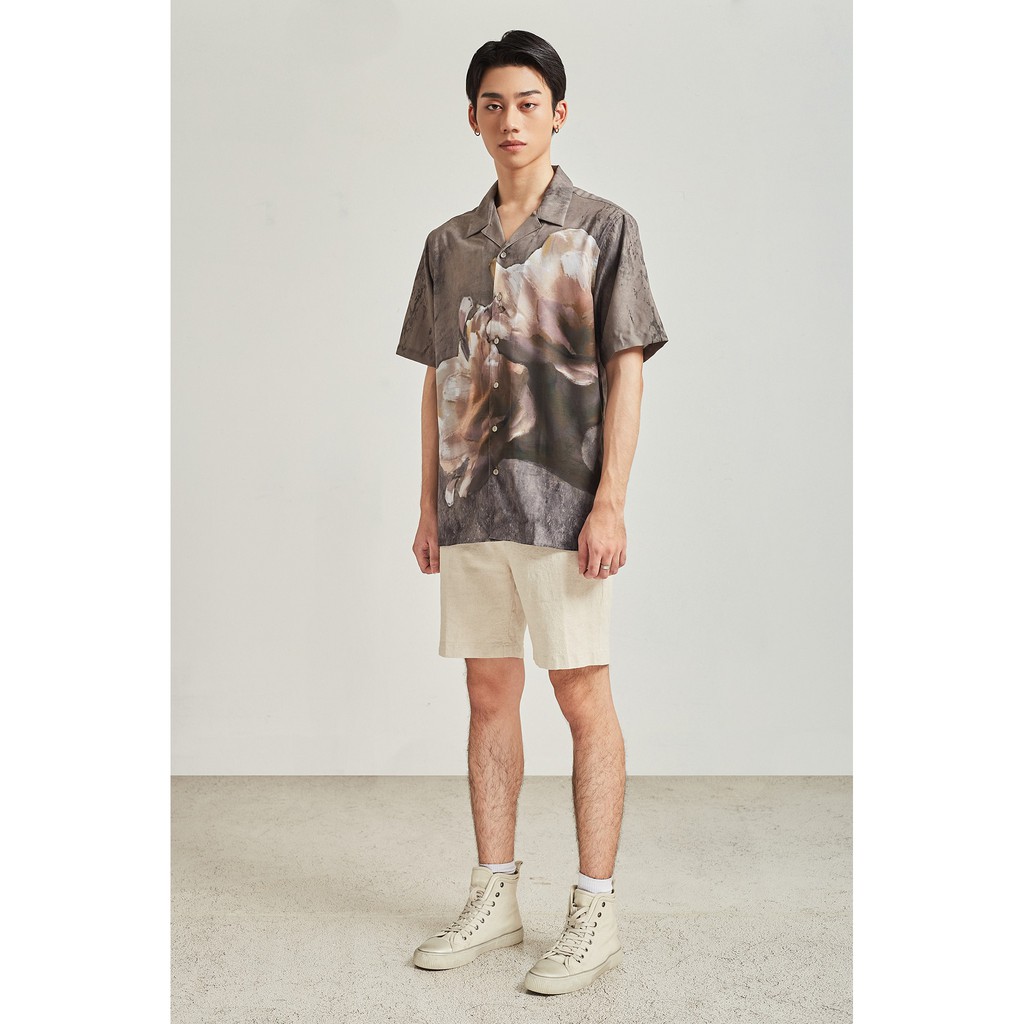 Áo Sơ Mi Ngắn Tay Nam Họa Tiết HIGHWAY MENSWEAR Natural Bloom | BigBuy360 - bigbuy360.vn