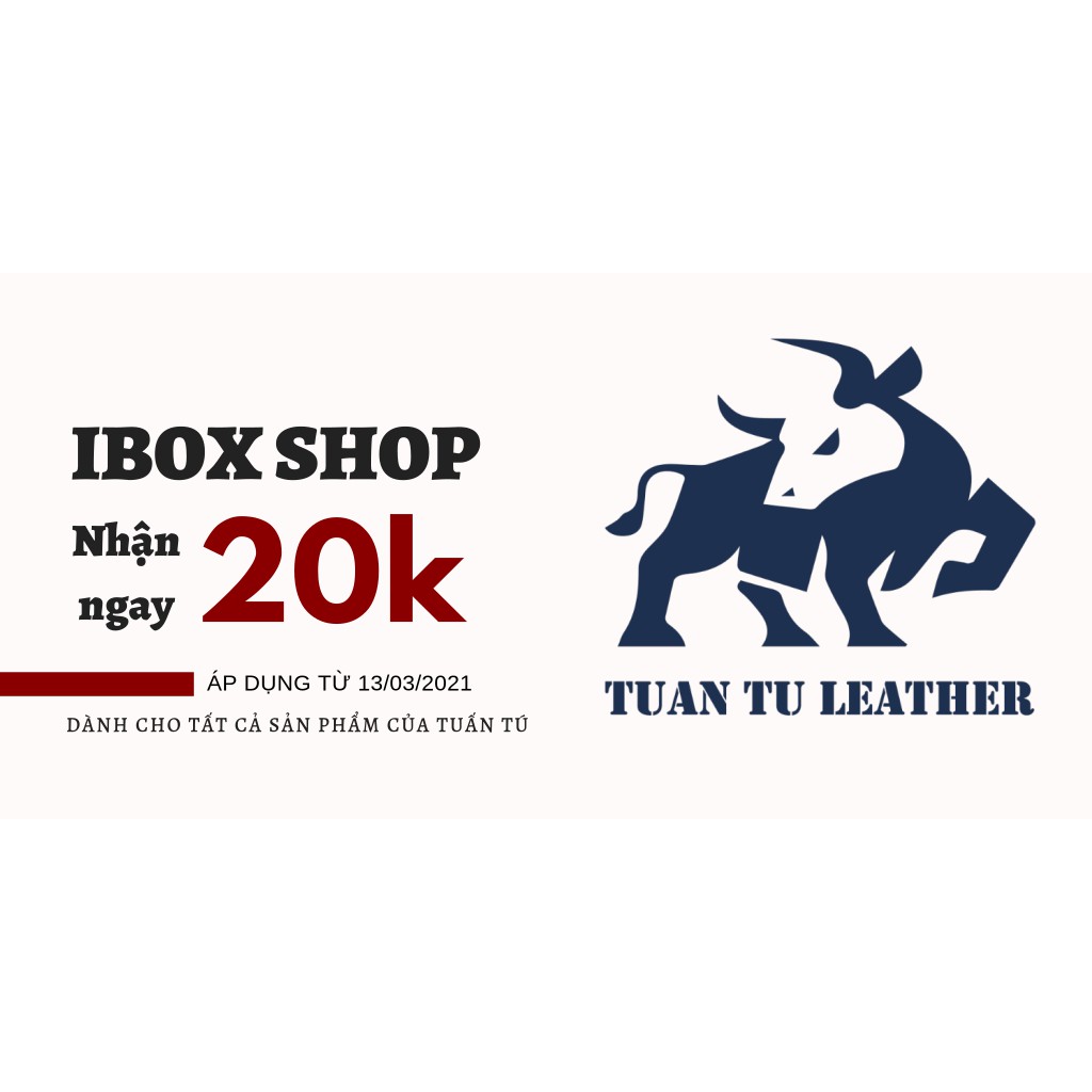 Ví nam da bò  Tuấn Tú leather cam kết hoàn tiền 100% nếu phát hiện hàng giả da