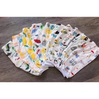 Quần dài cotton giấy cho bé 5-14kg