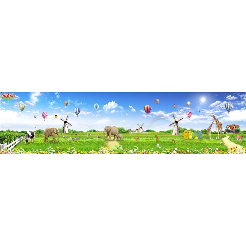 Tranh Dán Tường HOẠT HÌNH Chủ Đề Công Chúa, Siêu Nhân, Phim Hoạt Hình