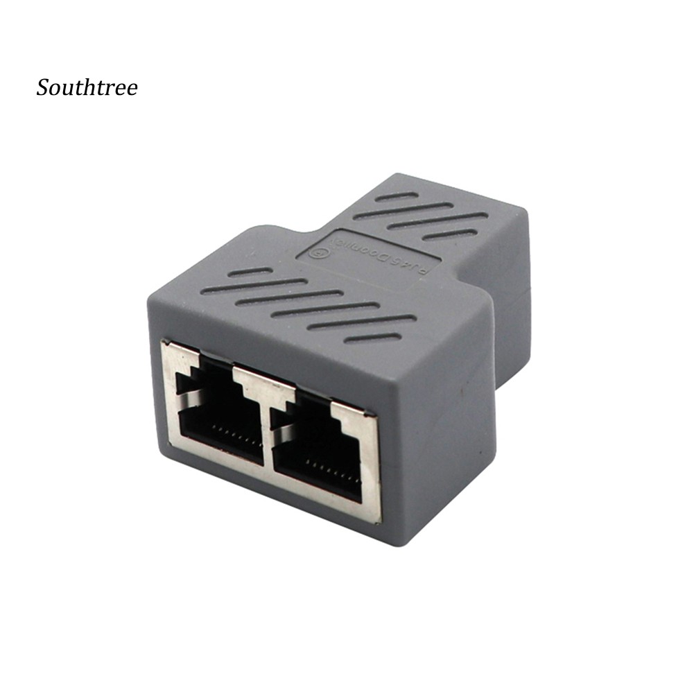 Đầu Chia Cổng Mạng Lan 1 Sang 2 Cổng Cat5/6/7 Rj45