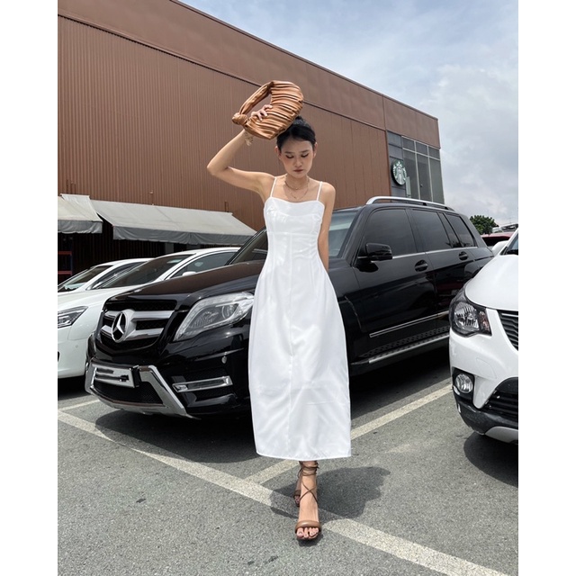 SAP-Đầm hai dây khoe dáng thanh lịch