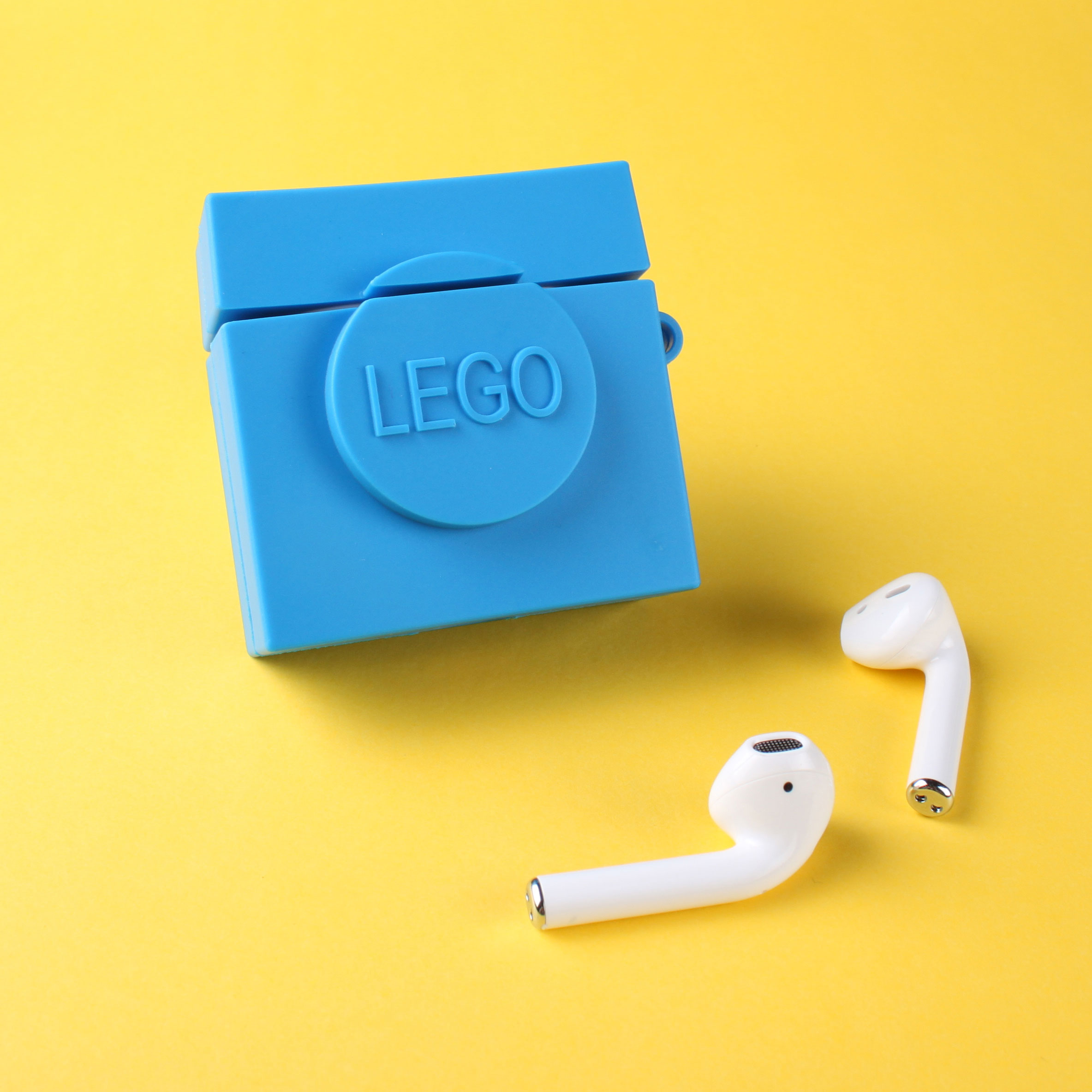 Vỏ Đựng Bảo Vệ Hộp Sạc Tai Nghe Airpods 1 / 2 Hình Lego Ngộ Nghĩnh