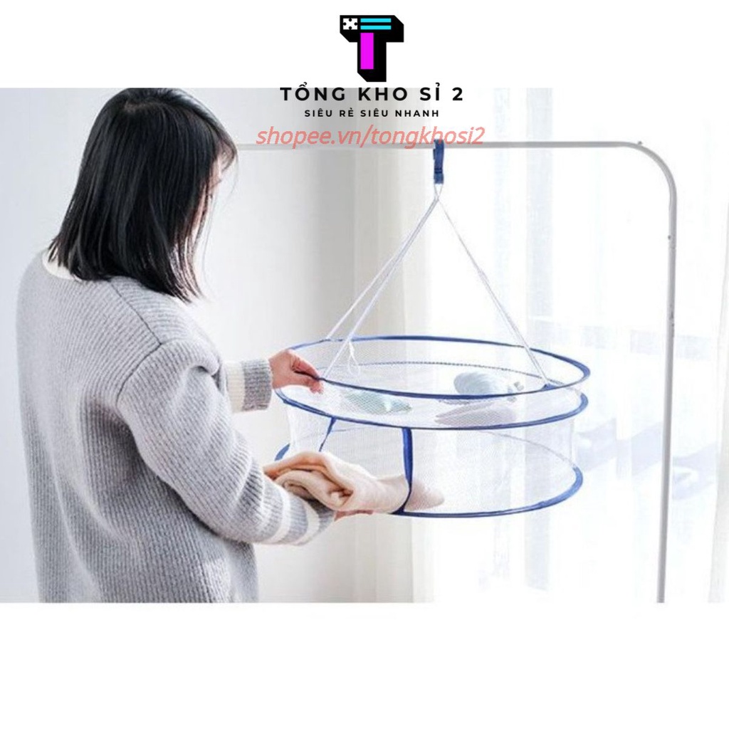 PVN16091 Màng treo quần áo 2 tầng tiện lợi T2