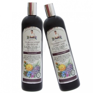 Bộ dầu gội và dầu xả Bà già Nga Agafia số 1- Tóc chắc khỏe 550ml
