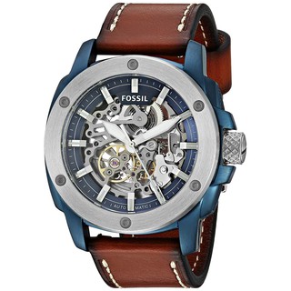 Đồng hồ nam guess modern machine automatic brown leather me3135