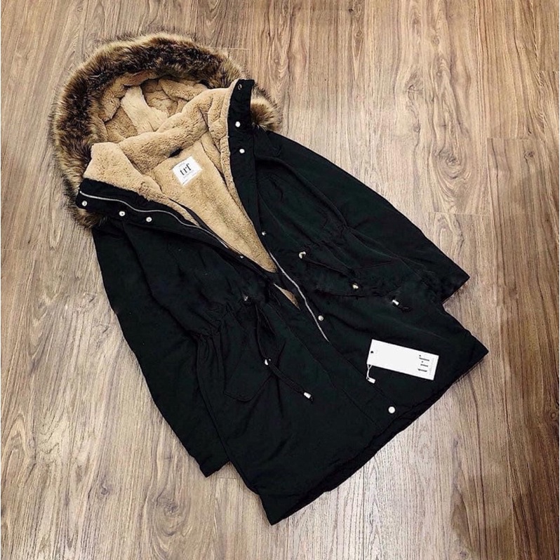 Áo parka lót lông xuất xịn
