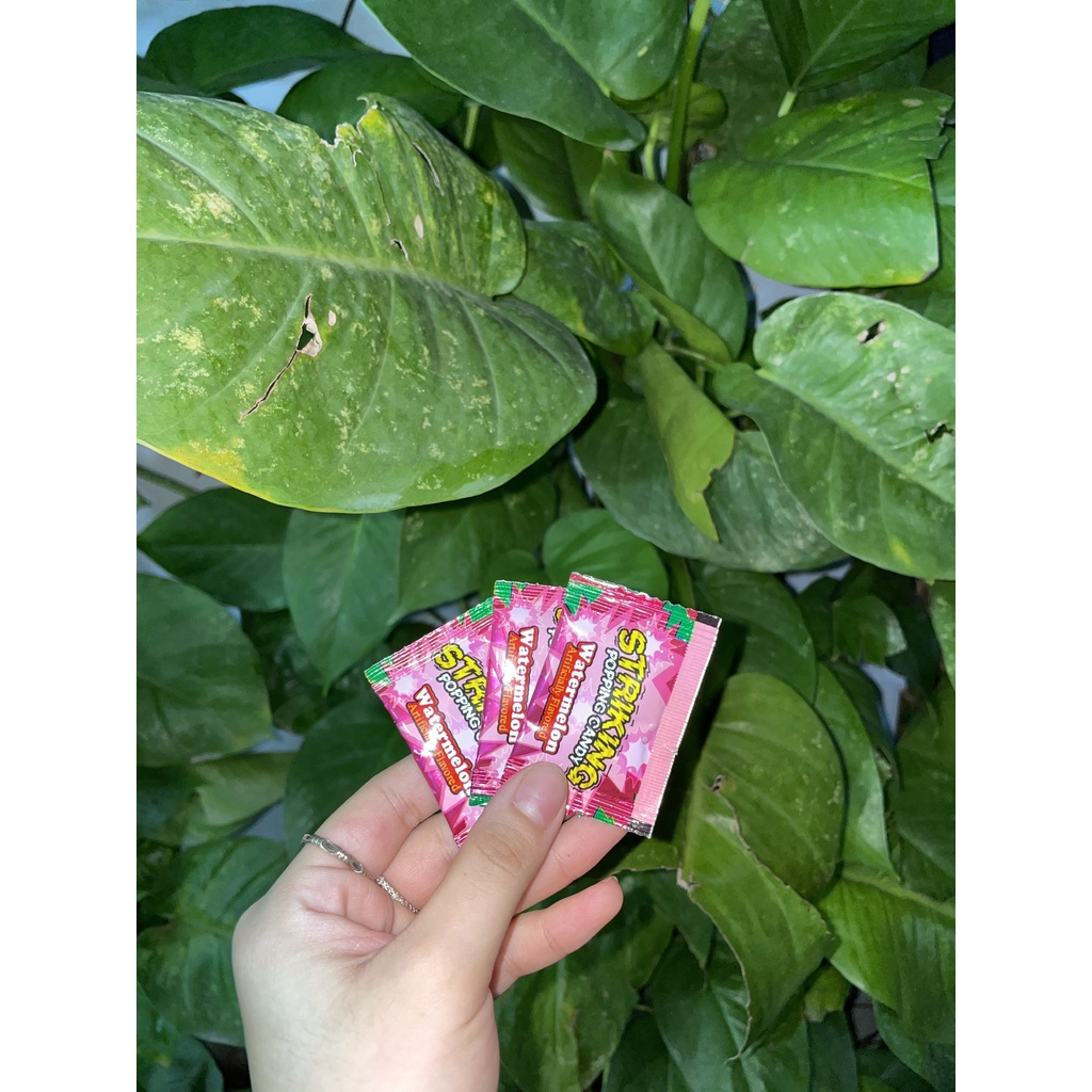 Kẹo Nổ Striking Hong Kong Popping Candy Vị Dưa Hấu Watermelon