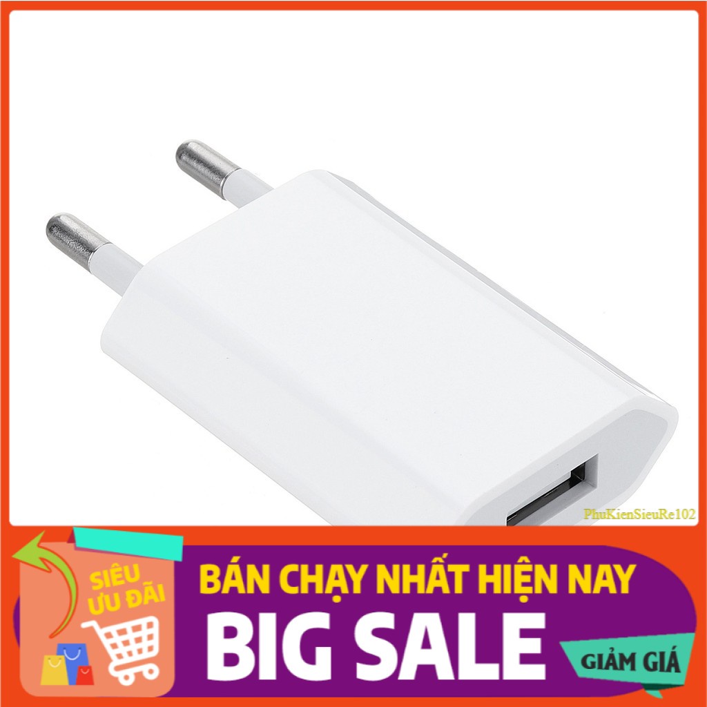 (BẢO HÀNH 6 THÁNG)Củ Sạc iPhone 5c/ 5s/ 6/ 6 Plus/ 6s/ 6s Plus/ iPhone 7/ iPhone 7 Plus zin linh kiện