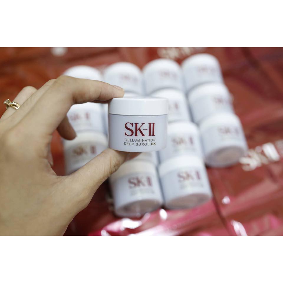 Kem dưỡng SKII Cellumination Deep Surge EX (dưỡng căng bóng + trắng sáng da)  HŨ 15G