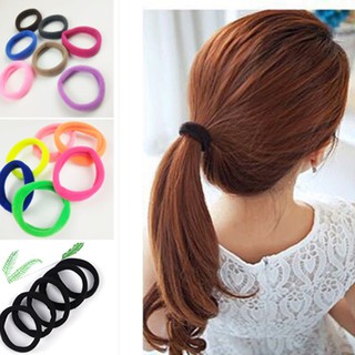Dây cột tóc chất liệu co giãn nhiều màu tùy chọn cho bé gái