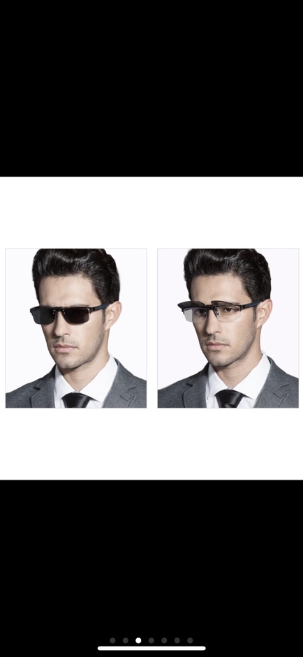 Có sẵn Mắt kính râm kẹp cho người cận thị có hộp tròng kính mát kẹp | BigBuy360 - bigbuy360.vn