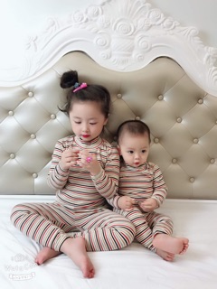 Combo 3 bộ body len tăm cho bé
