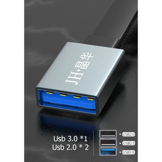 HUB USB TYPE-C RA 3 CỔNG USB JINGHUA Z439A