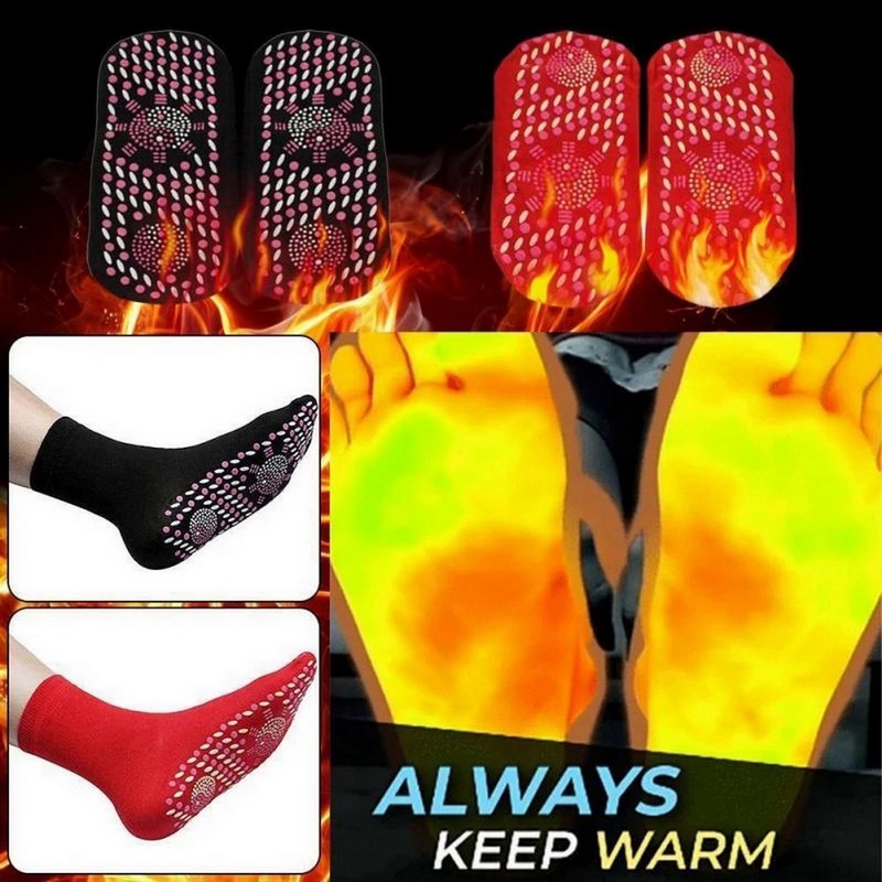 Vớ Tự Sưởi - Tất Tự Sưởi, Công Nghệ Mới Tự Làm Ấm, Giảm Mỏi Chân, Đau Nhức, Giúp Chân Khô, Ngăn Mùi Hôi, An Toàn Cho Da