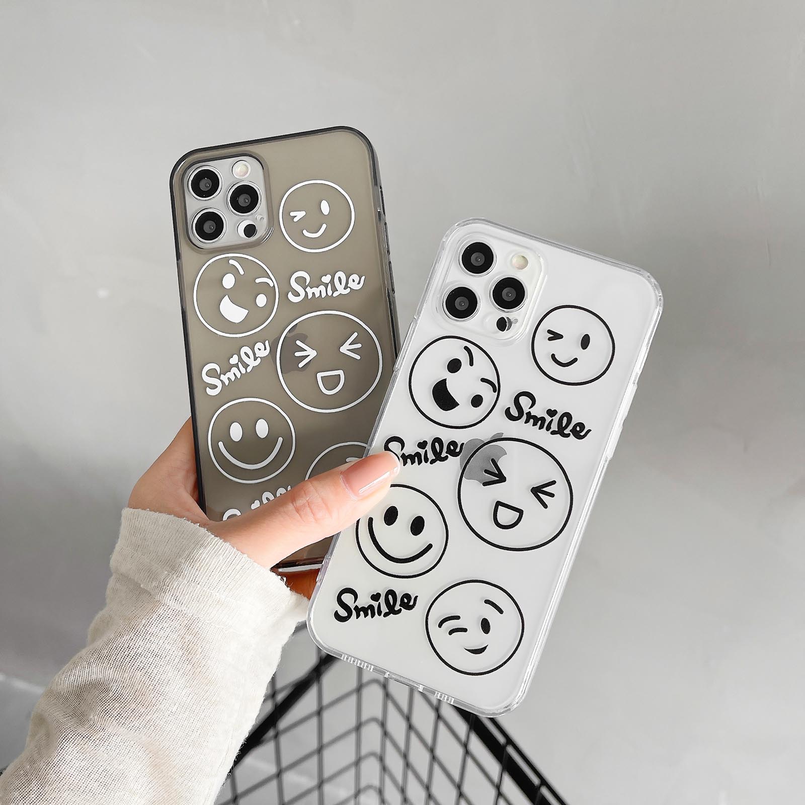 Ốp Lưng Họa Tiết Mặt Cười Xinh Xắn Cho Oppo A52 A72 A92 Oppo A5 A9 2020 Reno 3 4 5 5 Pro | BigBuy360 - bigbuy360.vn