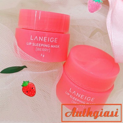 [Chính hãng 100%] Mặt nạ ngủ môi Laneige mini 3g và 8g dưỡng ẩm và phục hồi môi thâm | BigBuy360 - bigbuy360.vn