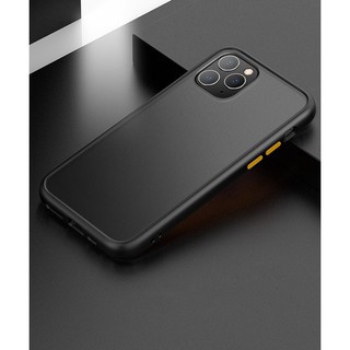 Ốp Lưng Trong Suốt Viền Shield Matte Color cho iPhone 11 Pro Max.