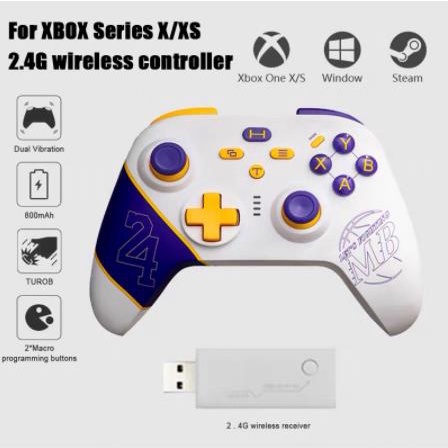 Tay Cầm Chơi Game Không Dây EasySMX N2 2.4GHz Cho Xbox One / Xbox Series X / S / PC Windows 11 / 10 / 8