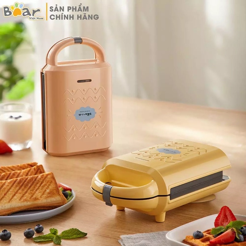 Máy làm bánh đa năng 2 in 1 Bear DBC-P05B1, bao bì không đẹp