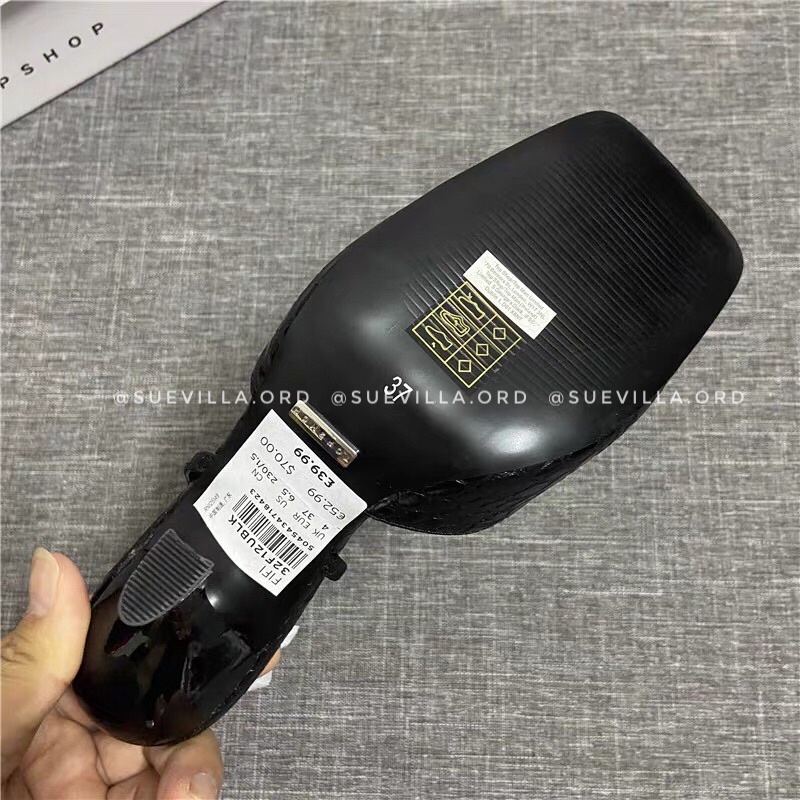 GIÀY CAO GÓT MŨI VUÔNG TOPSHOP AUTH 100% STYLE CỔ ĐIỂN DA THẬT