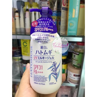BODY LOTION HATOMUGI UV Care & Moisturizing SPF 31 PA+++