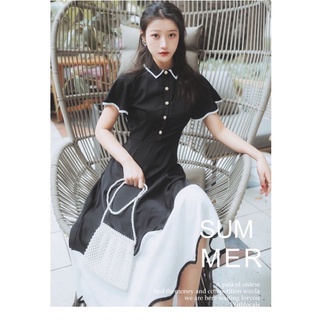 Đầm phối siêu lịch sự nhé Mã ĐP0037