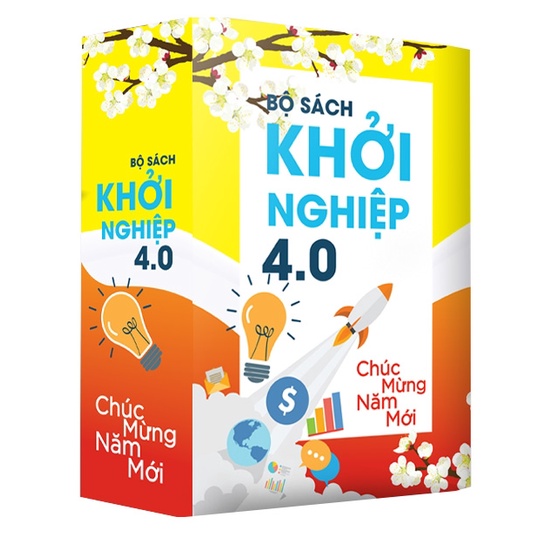 Sách Bộ Sách “Khởi Nghiệp 4.0” - Quà Tặng Năm Mới