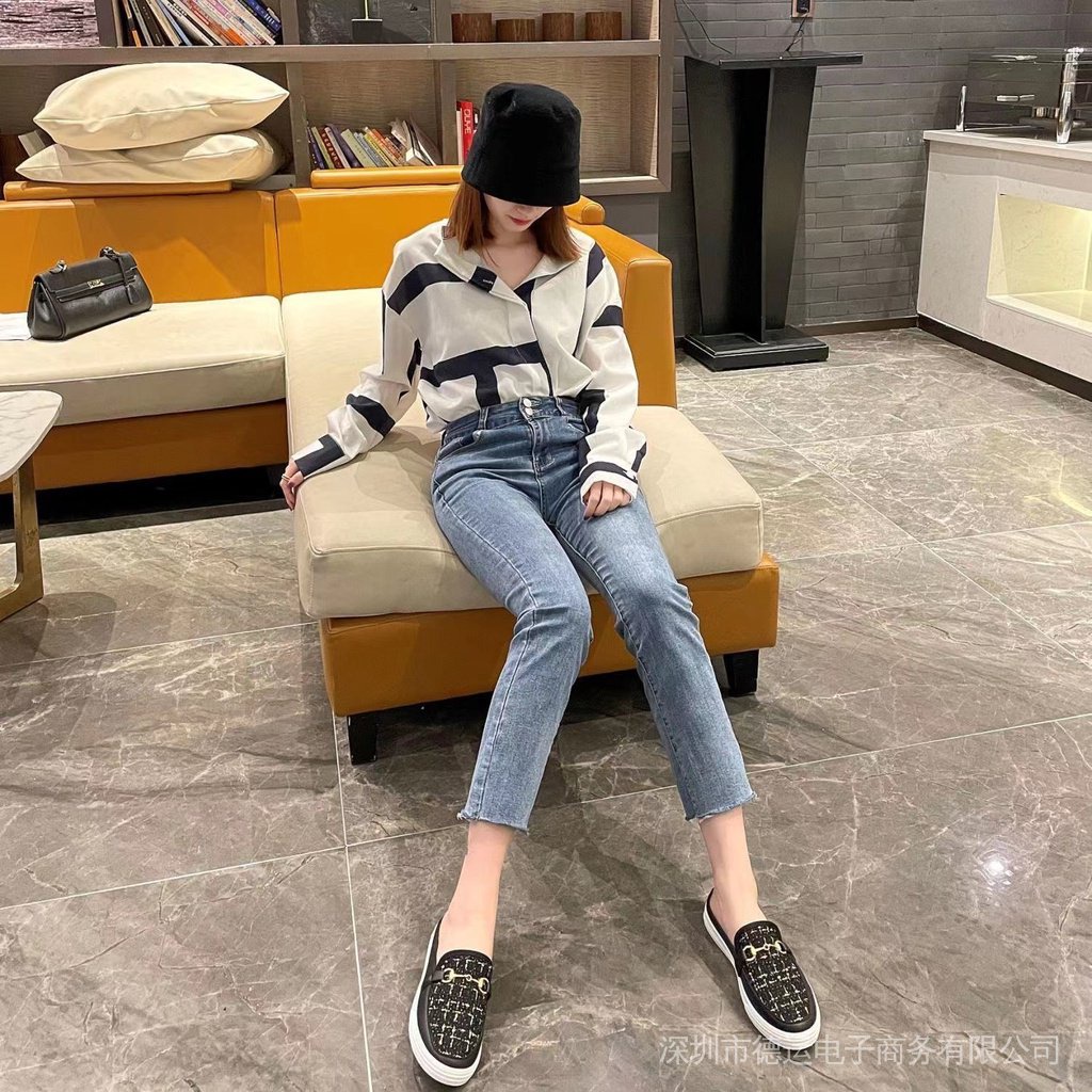 Hàng Mới Về Giày Nữ Hở Gót Giúp Tăng Cường Hình Ảnh Đẹp Mãi Mãi Không Làm Tốt