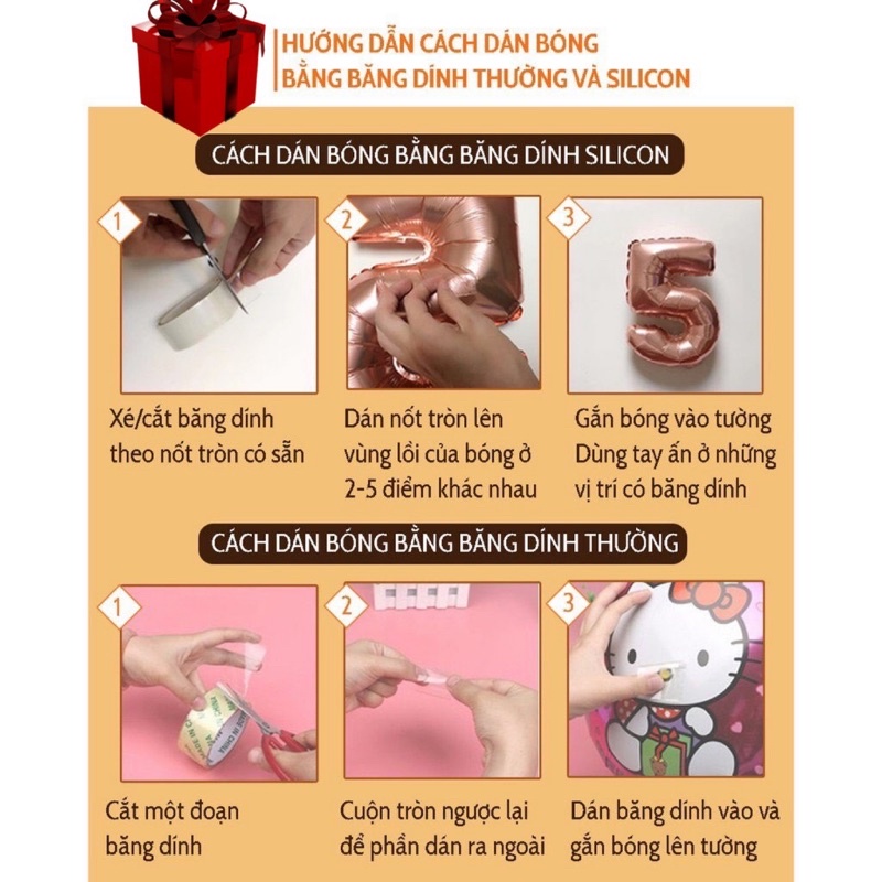 [ RẺ VÔ ĐỊCH] Set Bóng Rose Gold Sang Trọng Trang Trí Sinh Nhật RG002