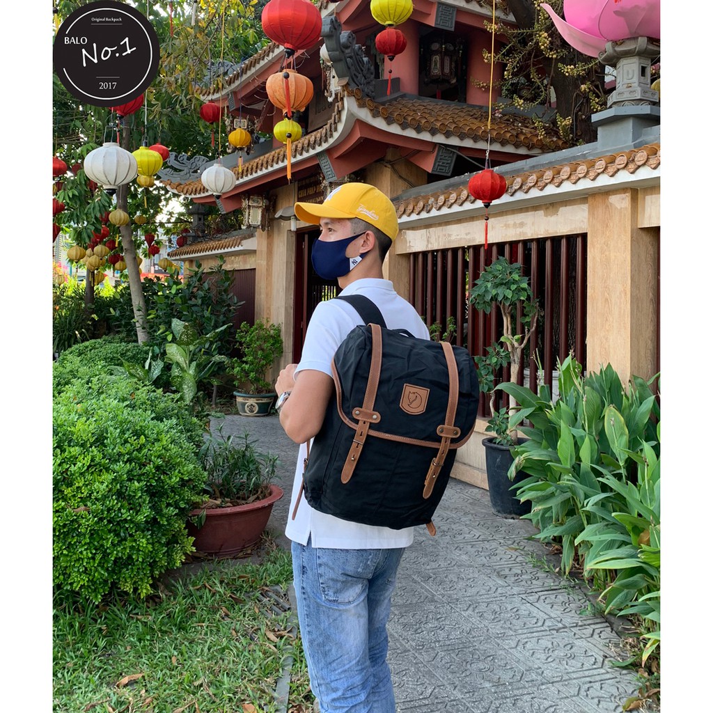 Balo Thời Trang Du Lịch FREESHIP Balo Rucksack No21 Medium - Navy