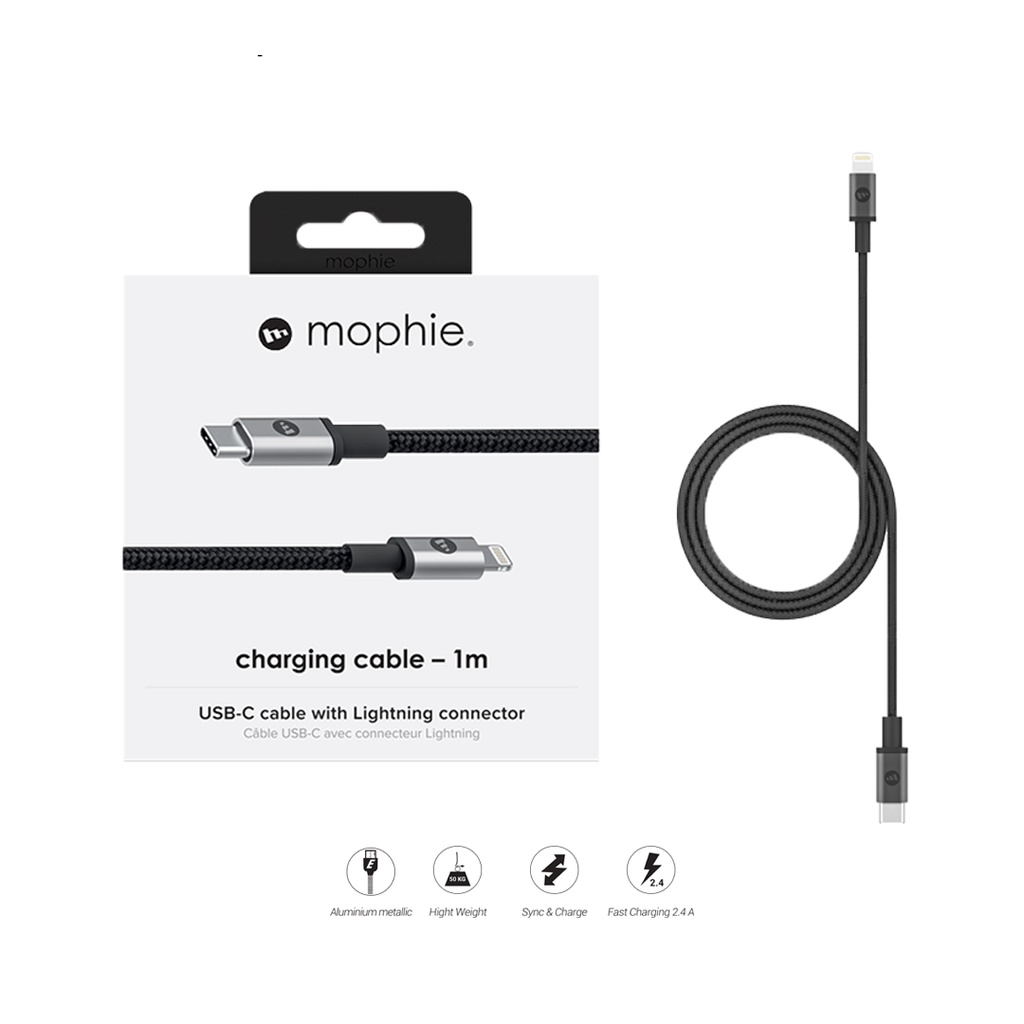 Combo sạc nhanh Mophie Power Delivery 30W USB-C dành cho iP/iPad