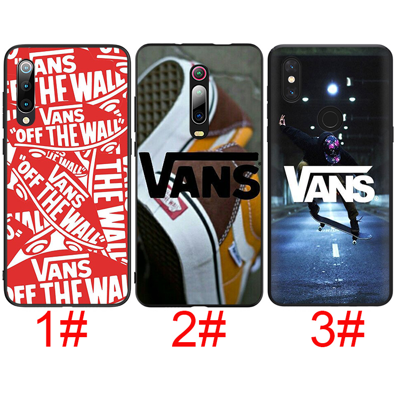 S173 Vans black Xiaomi Mi 8 9 10 A1 A2 A3 Lite Pro F1 5X 6X Note 10 Soft Phone Case