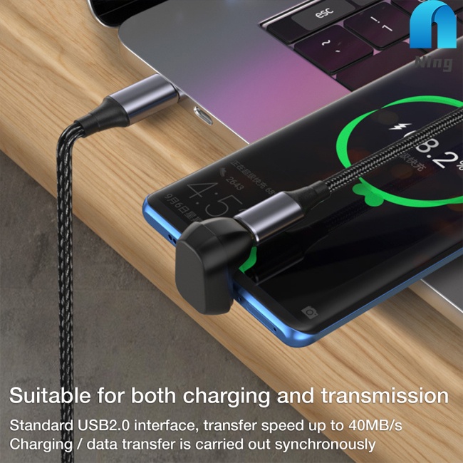 Đầu Chuyển Đổi Ning type-C Male Sang C Female Usb4.0/2.0 Tốc Độ Cao