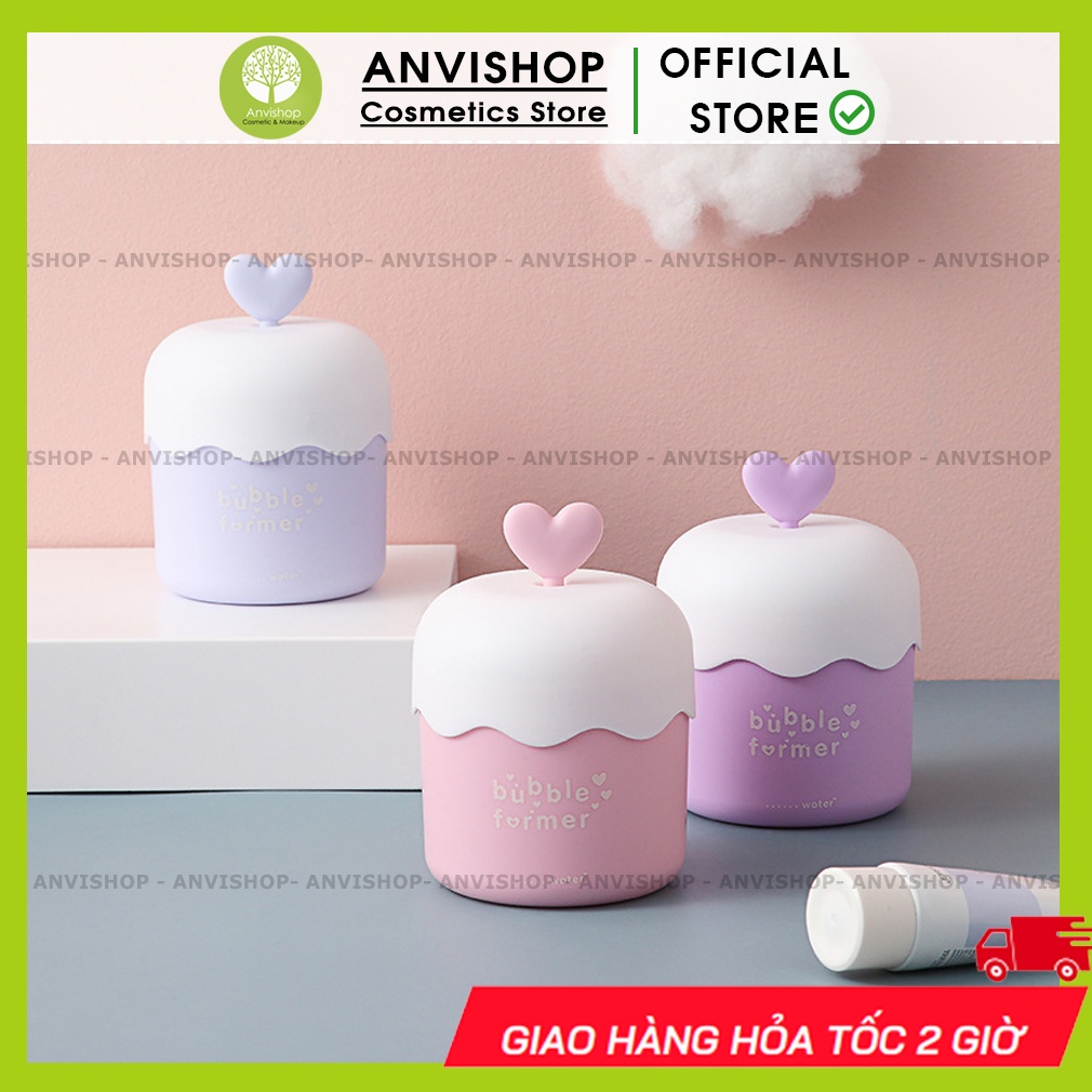 Cốc tạo bọt sữa rửa mặt - Chai tạo bọt
