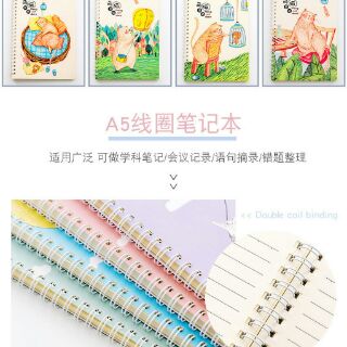 Sổ tay lò xo A5 📔📔