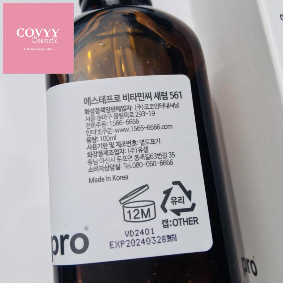 Serum Vitamin C Esthepro 561 Esthemax Serum 100ml Hàn Quốc