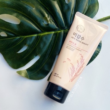 👑 L&G 💄 Sửa Rửa Mặt Gạo - Rice Water Bright Cleansing Foam The Face Shop