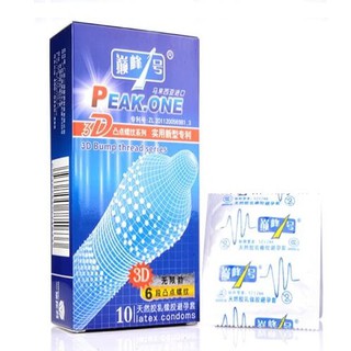 Bao cao su gai 3D hộp 10 cái ( Shop che tên khi giao )